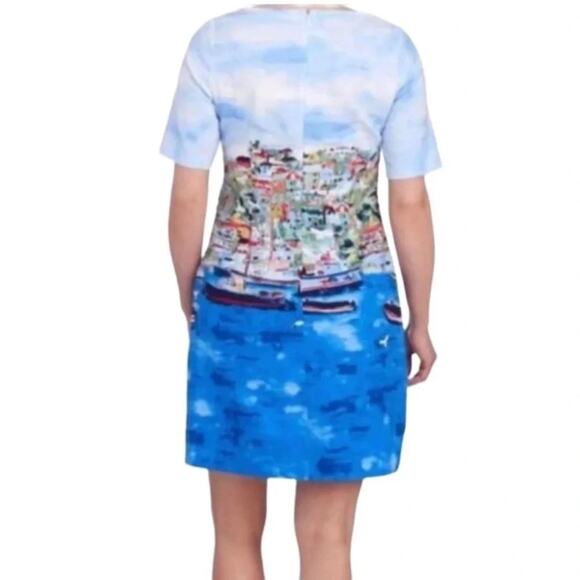 NWT Rafaella Yacht Sea Side Village Coastal dress Size 6 NWOT - Picture 7 of 13